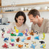 24 Pack Set 72 14+ HIGH GODO Party Favors Building - Kinds of Animals Building Blocks Toys Goodie Bag Stuffers Party