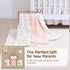 Set, 3 Pack 47"x47" Set Muslin Swaddle Blankets Baby Blanket Breathable Swaddles for Newborns, Soft Baby Swaddle