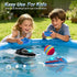 2-Pack 2.4GHz 2 fromeasy Mini RC Boats with Floating Ball Remote Control Boats for Pools & Lakes, Speeds, Auto Flip