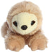 Aurora Mini Flopsie 8" Sloth, Beige Stuffed Animal