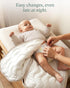 1.0 PurComfy Supersoft Baby Premium Bamboo Viscose Long-Sleeve Wearable Sleeping Bag Sack Blanket TOG