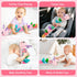 0-12 Tummy Baby Toys Months, Caterpillar Musical Plush Stuffed Toy for Infant, Animal Soft Rattle Sensory Toys