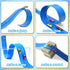 Vcsaq 15 Set 1/64th Flexible Race Track Toys for Kids, Ft Flex Tracks Starter with Strong Suction Cups - Compatible
