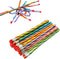 35 PCS Colorful Flexible Soft Bendable Pencil with Eraser, Magic Striped Pencil