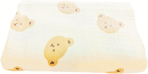 39.5 39.5 inches(100x100cm) Muslin Newborn Baby Swaddle Blanket x Unisex Swaddling Wrap Soft Silky Muslin Swaddle
