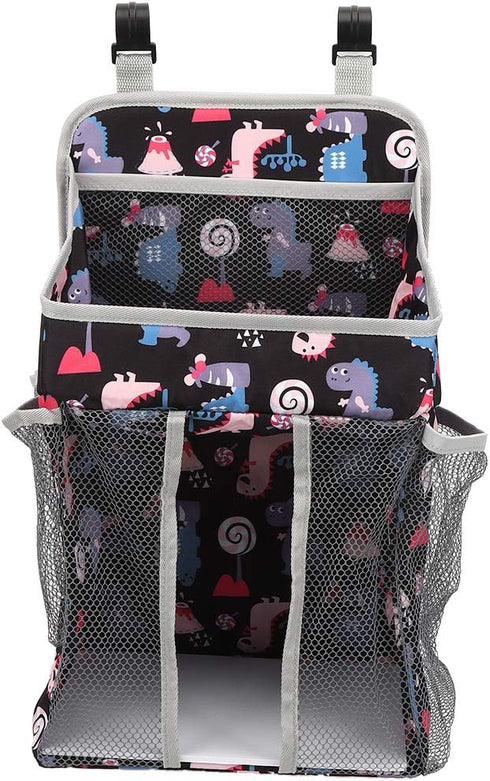 ZJchao Hanging Diaper , Multi-Pocket Nursery Storage Bag for Crib, Changing Table & Bassinet Easy-Clip, Space-Saving