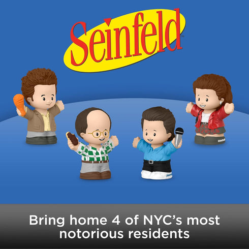 Little People Collector Seinfeld TV Series Special Edition Figure Set - 4 Characters in a Display Box