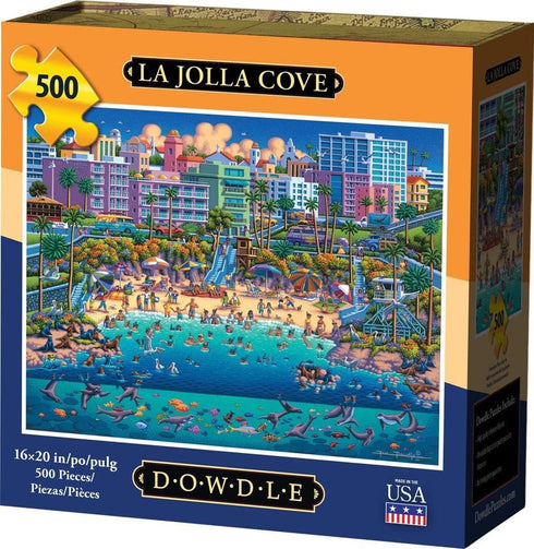 Dowdle Jigsaw Puzzle - La Jolla Cove - 500 Piece