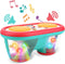 Baby Toys for 6-18 Months, Musical Drum, Light Up, Tummy Time, Baby