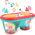 Baby Toys for 6-18 Months, Musical Drum, Light Up, Tummy Time, Baby