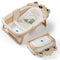 TBHAPY Baby Bathtub,Collapsible Baby Bath Tub with Soft Cushion & Thermometer, Space Saving