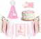 Goose 1st Birthday Highchair Banner Hat Cake Topper Highchair Photo Prop for