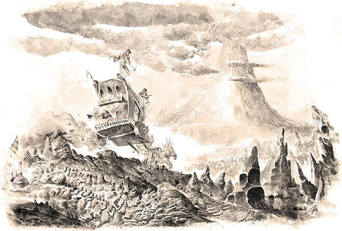 Free League Forbidden Lands: The Bloodmarch - Map & Cards Pack, Includes Map, Cards & Stickers for RPG Accessories