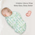 4-Pack 47 47 Inches, Baby Muslin Swaddle Blankets, x Soft Breathable Bamboo Cotton Blend, Lightweight Receiving Blanket
