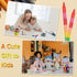 24 Pieces Stacking Crayons, Colorful Stackable Crayons for Kids Writing, Drawing, Coloring, Office School Supplies