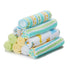 Spasilk Baby Washcloth Wipes Set for Newborn Boys and Girls, Soft Terry