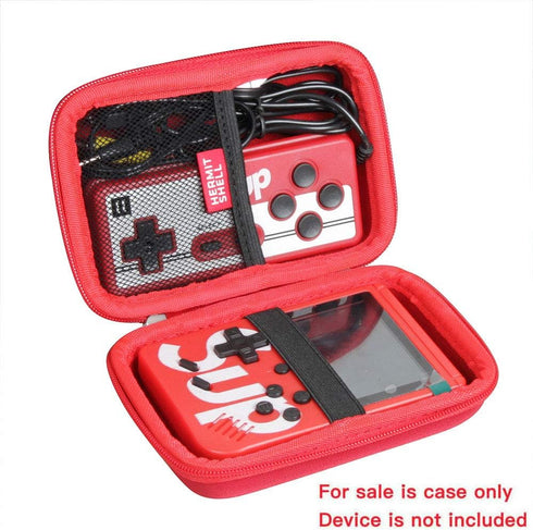 Hermitshell Hard Travel Case for Trovono/JAFATOY/GAMPLAE/HIJJJPS Retro Mini Game Player (Red)