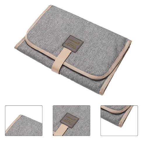 Generic Foldable Changing Pad - Polyester Waterproof Comfortable Portable Diaper Pad Changing Mat | with Magic Stickers