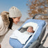 Car Seat Cover Baby Winter, Waterproof Carseat Covers Newborn Boy, Windproof Infant Car Seat Cover Warm & Breathable