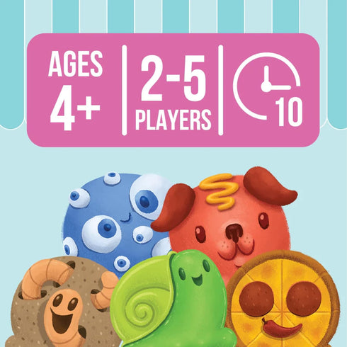 Exploding Kittens The Best Worst Ice Cream - Strategic Card Game for Kids and Family - Illustrated Board Game for Kids