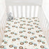Cstdyfrv 28x52 Pastel Truck Tractor Baby Crib Sheets Blue Green Farm Tractors Stars Toddler Bedding Bed Sheets Farm