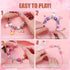 AIPRIDY Charm Bracelet Making Kit, Unicorn Mermaid Crafts Gifts Set for Girls 5-12 Years Old (84 Pieces)