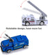 14 Pack Die-cast Police Rescue Truck Vehicles Sets, 6 Pack Mini Police Vehicles Model, 8 Mini Alloy Pull Back Cars