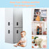 AOSITE Mini Fridge Locks for Kids, No Drill Refrigerator Locks for Child Safety, 2 Pack