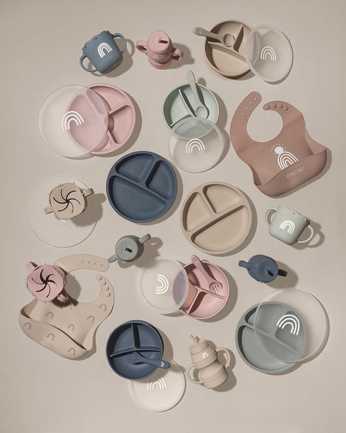Hippypotamus Silicone Baby Bibs - Soft Waterproof Bibs for Babies & Toddlers