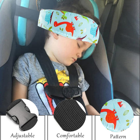ZYNQACC 2PCS Baby Car Seat Head Support,Toddler Safety Car Seat Sleep Nap Aid Positioner Strap Belt Neck Protection