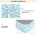 miaozhen 1 Pack 52x28 Cotton Baby Crib Sheets Soft Stretchy Cute Animal Hawk Star Pastel Blue Muslin Toddler Crib Sheet
