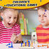 24 Pack Wooden Triangle Peg Game, Triangle Wooden Board Games, Family Travel Games, Fun Triangle Puzzle Toy