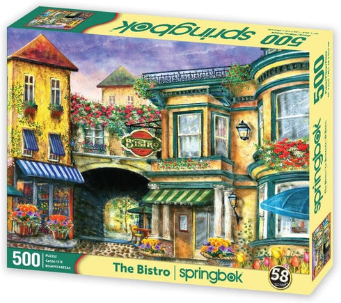 Springbok's The Bistro - 500 Piece Jigsaw Puzzle Made in USA