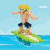 PLUS PLUS - Surfer Guy - 70 Piece, Construction Building Stem/Steam Toy, Interlocking Mini Puzzle Blocks for Kids, Mini Maker Tube
