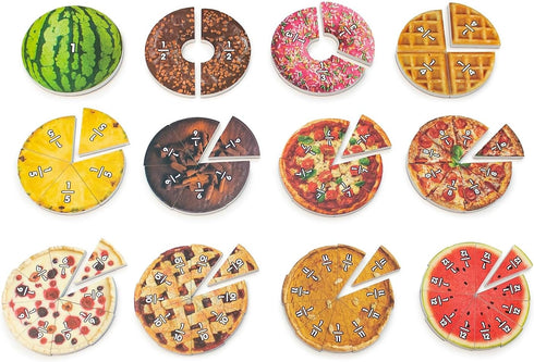 Yummy Junior Learning Food Fractions - Learn Fractions The Way, Multi