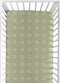 Sweet Jojo Designs Sage Green Boho Mudcloth Boy or Girl Fitted Crib