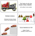 Set 3-6 Coolplay Red Airplane Toy - Rescue Fire Truck & Ambulance Car with Lights & Sound for Boys Years