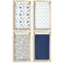 4 Pack, 28"x 52" Set Plushii Crib Sheets for Baby Boys Extra Soft Microfiber Crib Sheet for Standard Crib & Toddler