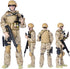 12 Inch Set, 1/6 Set NB01 Action Figures Military Scale Action Figures with Weapons and Accessories