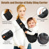yemyig Carrier,2026 10-30lbs(Mesh,Black Sailboat) Baby Sling Carrier,Toddler New Baby Sling,Breathable and Adjustable