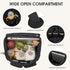 G4Free Backpack Diaper Bag for Moms Dads Travel Baby Bag with Pacifier Case & Insulated Pockets,Black