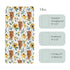 Highland Cow Sunflower Changing Pad Cover for Baby Girls, Soft Stretchy Safe Snug Fitted Diaper Change Table Covers