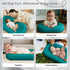 100% Mat,Tummy 0-24 Cotton Baby Lounger for Newborn,Baby Play Time Mat with Cover for Months Newborn Baby,Washable Play