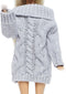 BJDBUS Winter Turtleneck Sweater Clothes for 11.5 Inch Girl Doll Accessories (Grey)