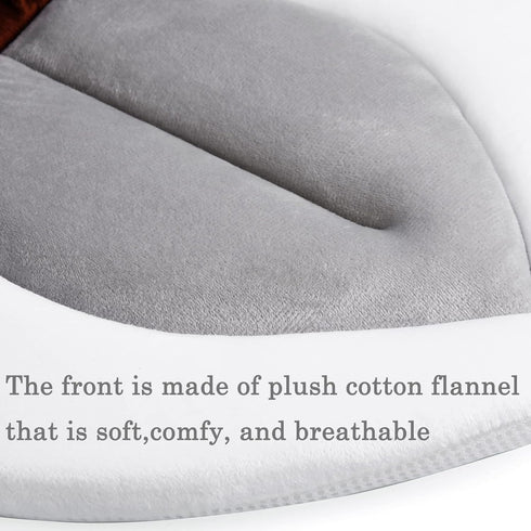 PandaEar Baby Bath Pad for Infant Newborn, Soft Flower Petals for Sink Bathtub Essentials (Grey)
