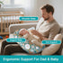 CHANGX3KB Ergonomic Nursing Pillow for Breastfeeding & Bottle Feeding, Breastfeeding Pillow to Reduce Back Neck Strain