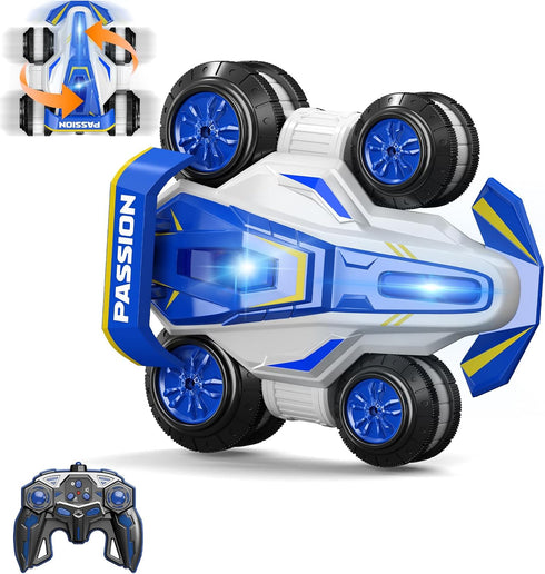 LOOZIX 360 2- in-1 6 7 8 9 10 11 12 Upgraded Remote Control Car Spins RC Car Anti-Gravity RC Racer Wheelie Drift Stunt