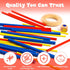 Wanheart Balance & Fun Wooden Stick Toys Family Game for Kids, Adults & Seniors Enhances Coordination, Focus & Patience