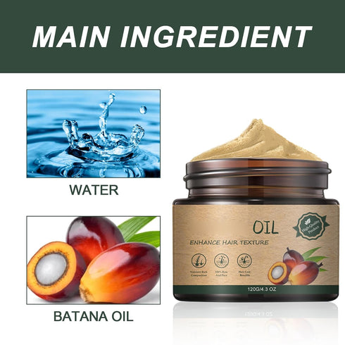 Generic 120g Hair Growth Treatment for Thinning Hair Deep Conditioning Hair Mask with Natural Plant Oils to Repair Dry