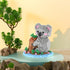 Set, 3D Bricks,1000 KLJM-07 Larcele Animal Series Micro Building Blocks Animal DIY Mini Building Toy Pieces (Koala)